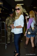 Paris Hilton leaves India in Intrernational Airport, Mumbai on 26th Sept 2011 (92).JPG
